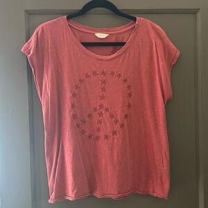 Women’s Lucky brand cap sleeve t-shirt